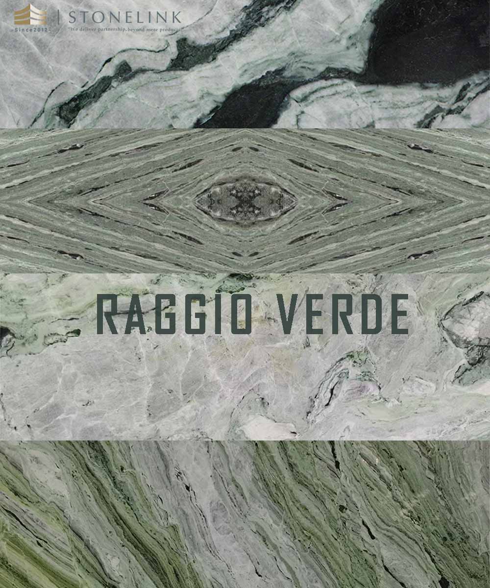 Raggio Verde mermer serisi