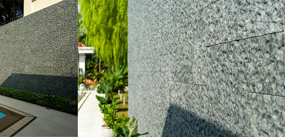 Dalvey House, Singapore - stone project