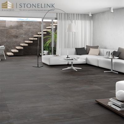 Iron brown porcelain tile