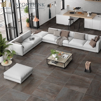 Iron brown porcelain tile