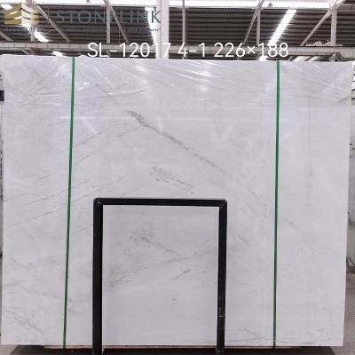 Bianco Vena marble slab