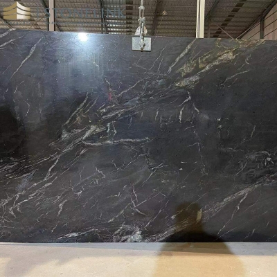 Galaxy Oro quartzite slab