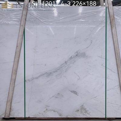 Bianco Vena marble slab