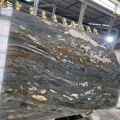 Santorini quartzite slab