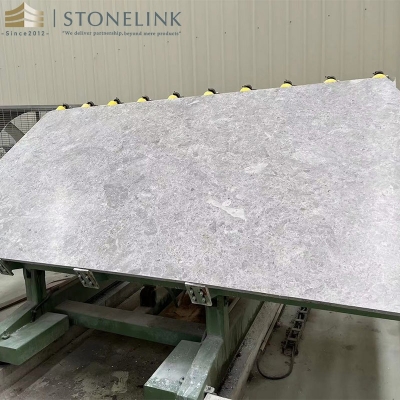 Portsea Grey marble slab